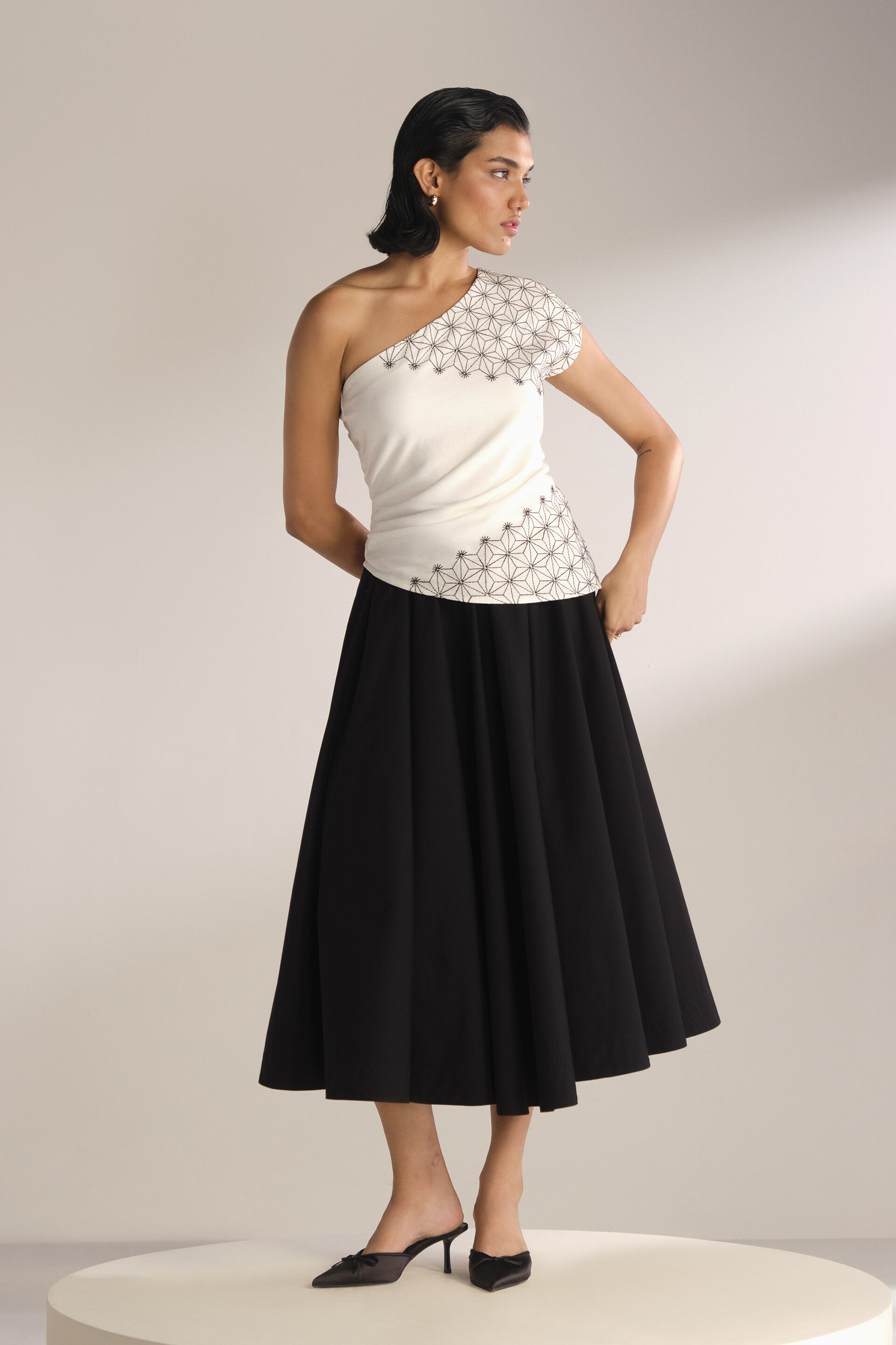 Candance Top, Off White, image 1